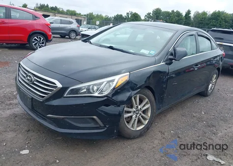 2016 Hyundai Sonata Se из США, поврежденный, VIN 5NPE24AF1GH306678